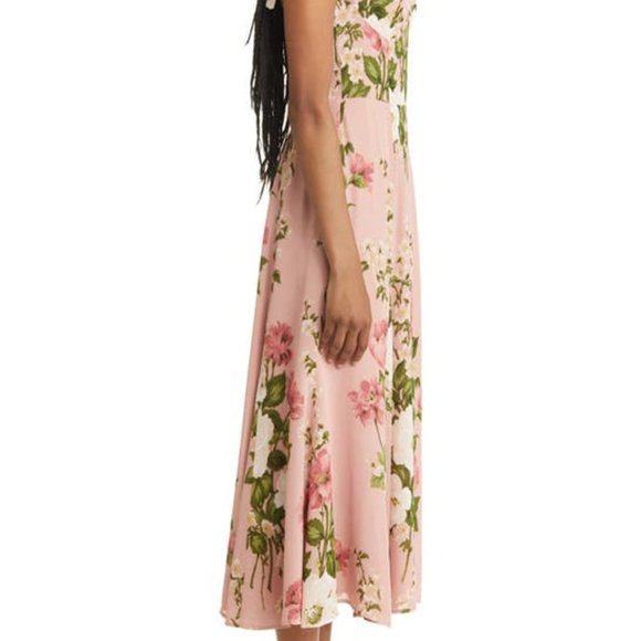 Reformation Nadira Dress + Rose Garden | NWOT - Picture 7 of 12